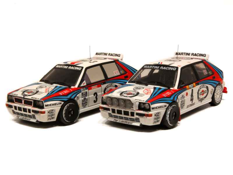 Miniature HPI-MIRAGE 1/43 Lancia Delta HF Integrale – Tour De Corse 1992, N°8225