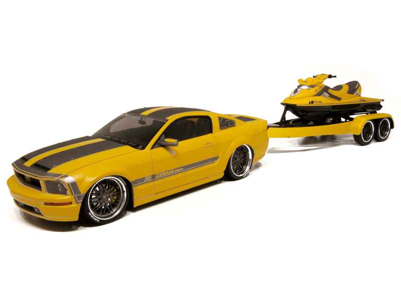 Mustang CESAM de Parotech 2007 Jaune 1/18