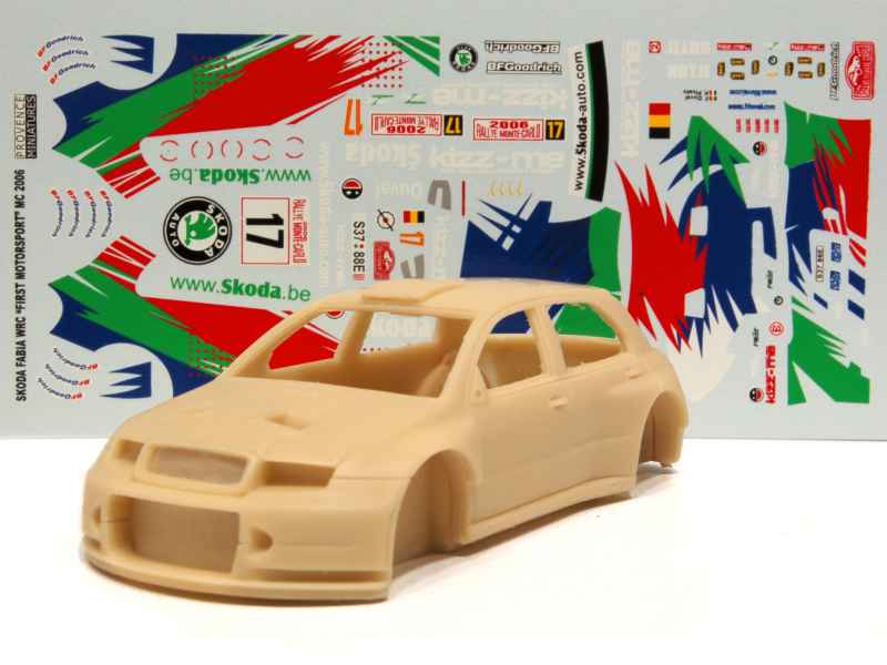 SKODA FABIA WRC Panizzi N°5 Rallye Monte Carlo 2006 (IXO / Altaya) 1/43 EUR 13,90 - FR