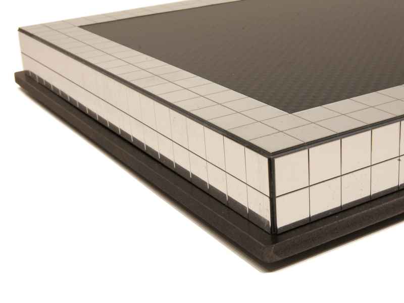 54373 Divers Boite Vitrine Titane/Insert Carbone 1/18