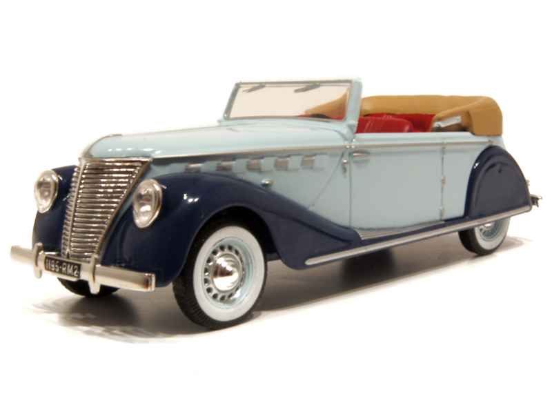 Miniature Renault Suprastella Cabriolet 1938 - EPOKIT Belle Epoque 1/43 Résine - Vert