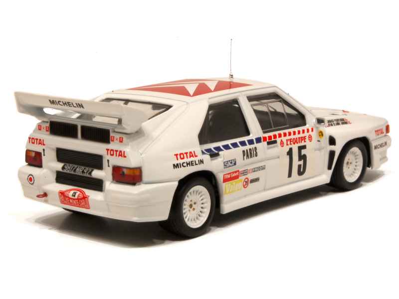 Decalcomania 1/43 Per Citroën BX 4 TC | Chomat Total Rallye Acropoli 1986 | MC43