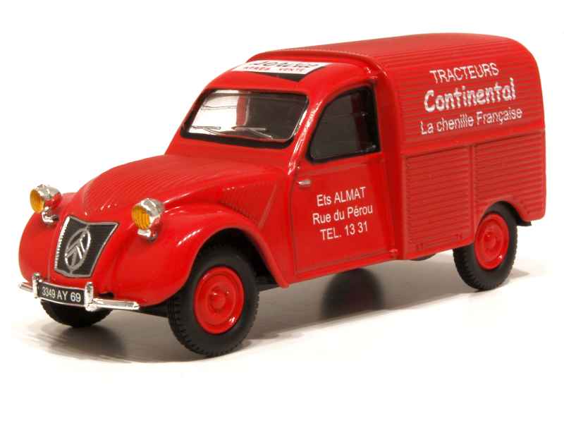 2cv fourgonnette miniature