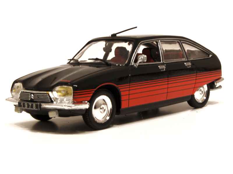 Miniature Citroën GS X2 1978 Universal Hobbies 1/43 - Orange, Collection