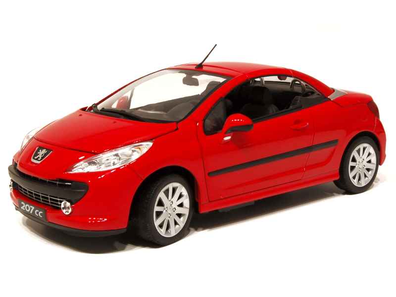 Peugeot 207 CC 2007 Welly 1 18 Autos Miniatures Tacot