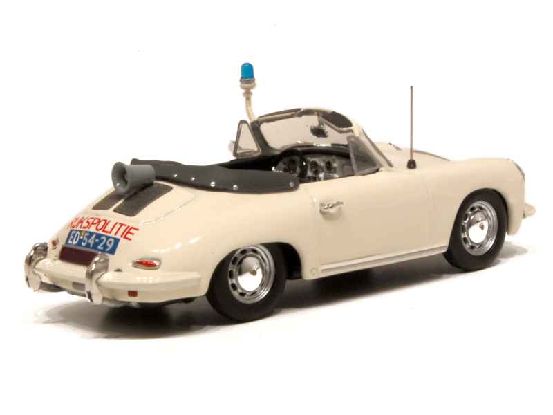 55813 Porsche 356C Cabriolet Police 1965