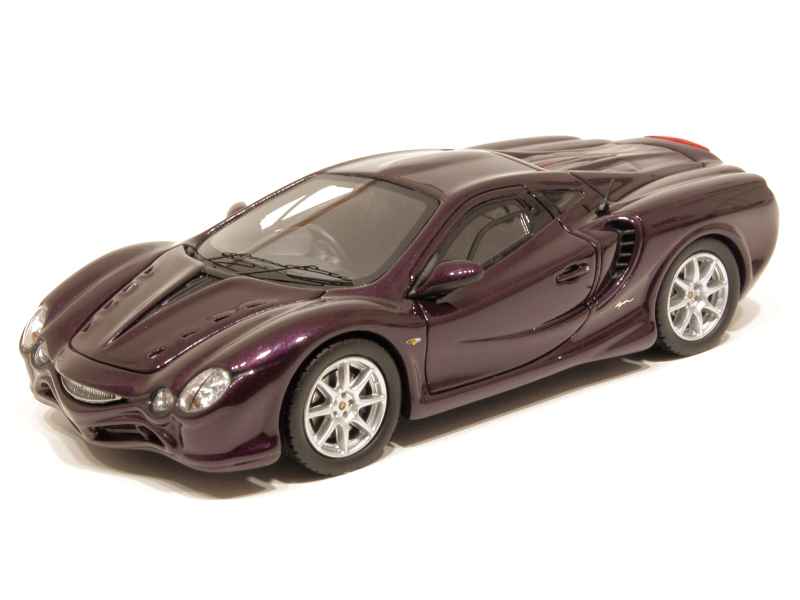 Orochi Mitsuoka Avec Aileron Arriere White/Carbone-hpi.racing 1/43