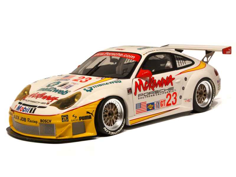Porsche 911 996 GT3 RSR Monza 2004 Redbull AA Auto Art 1/18 +Minichamps