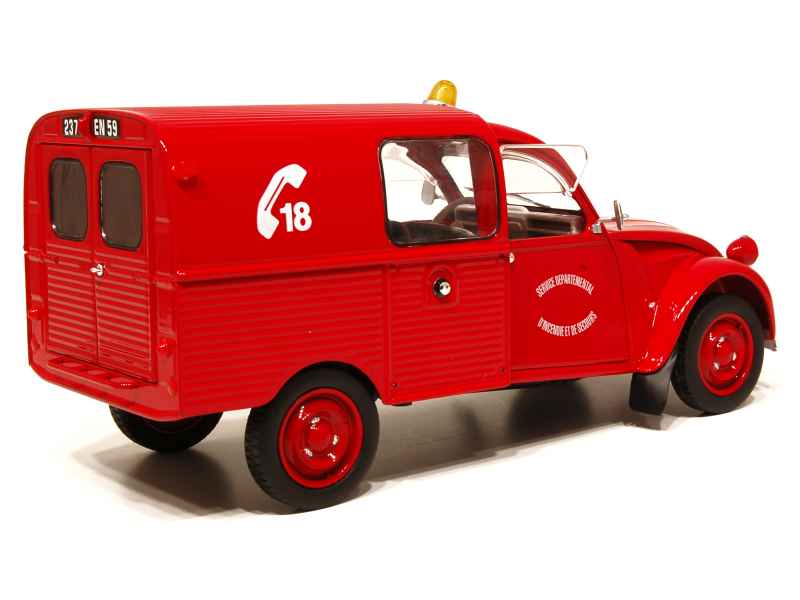 56260 Citro&euml;n 2CV Fourgonnette Pompiers 1969
