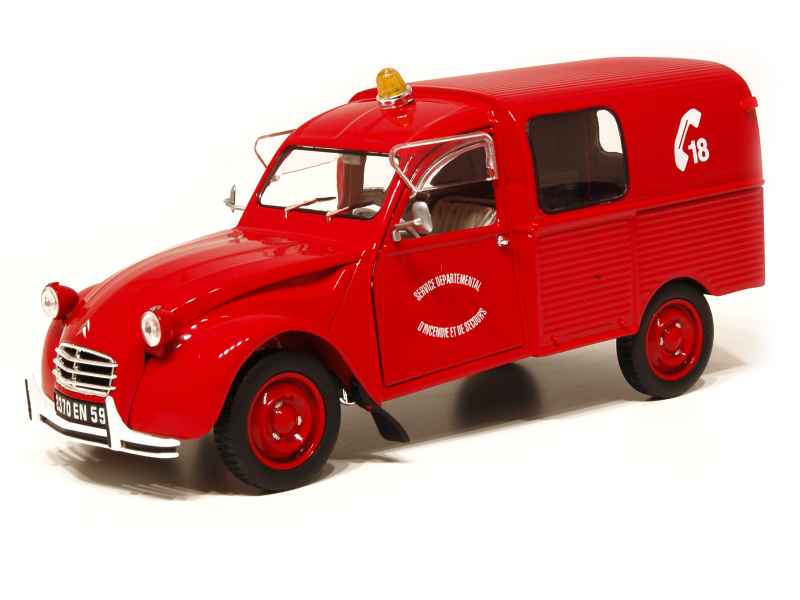 56260 Citro&euml;n 2CV Fourgonnette Pompiers 1969
