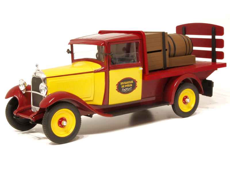 LE434 SOLIDO 150729-00 Voiture 1/18 1:18 Citroen C4 Fourgon 1930 rouge