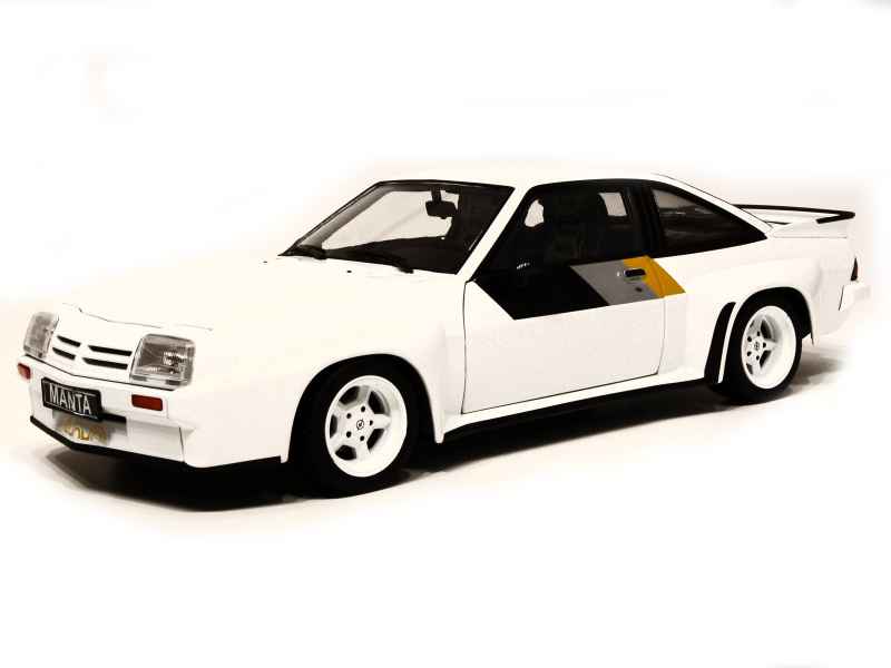 Opel Manta A GT/E 1975 Lemon Yellow 1:18