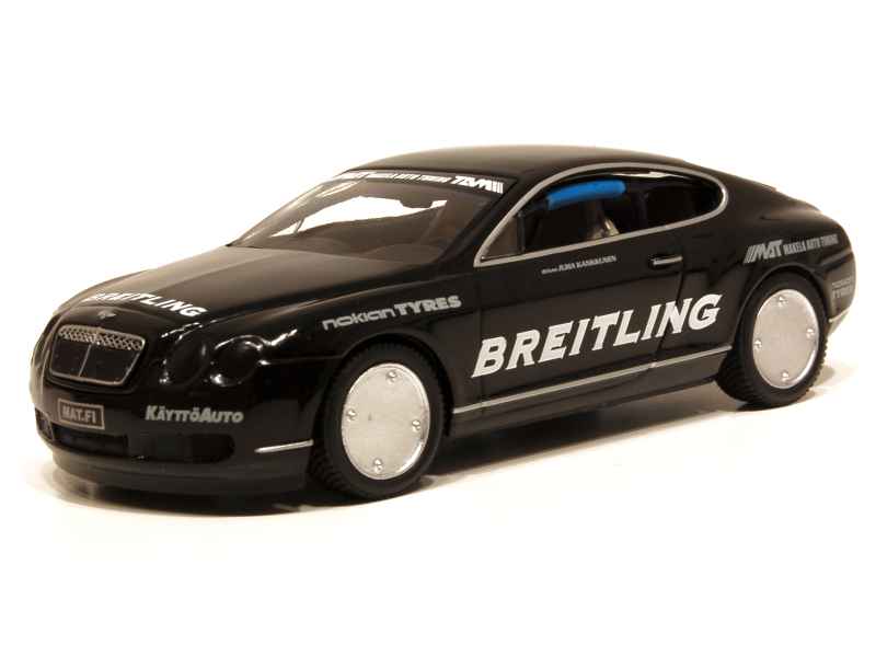 Miniature Bentley Continental GT 1:43 - Record Sur Glace 2007 - Minichamps - Neuf