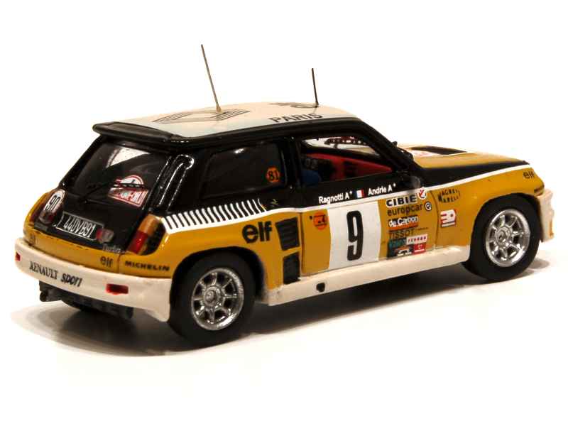 RENAULT 5 Gr2 RALLYE MONTE CARLO 1979 B. SABY IXO RAC025 1:43 de re