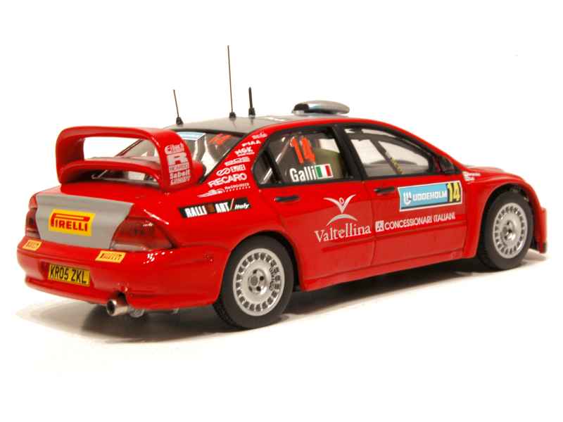 56917 Mitsubishi Lancer WRC Sweden Rally 2006