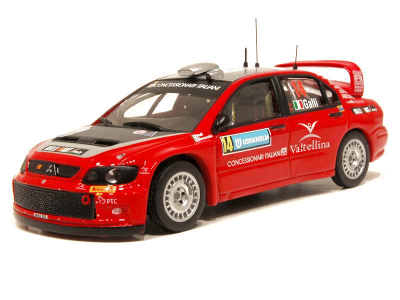 56917 Mitsubishi Lancer WRC Sweden Rally 2006