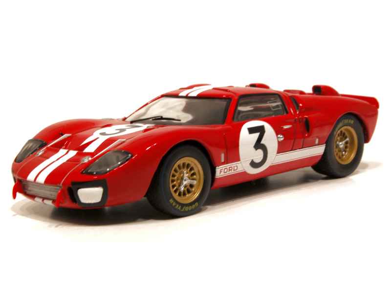 FORD 2 Cars Set GT40 MKII - Le Mans 1966 and 2019