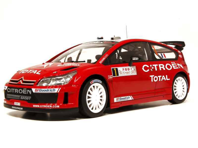 Citroën - C4 WRC Monte Carlo 2008 - Norev - 1/43 - Autos Miniatures