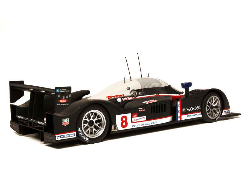 Miniature PEUGEOT 908 HDI FAP Le Mans 2007 (N°8 Bourdais/Lamy/Sarrazin) NOREV NOREV184790 | Collect World