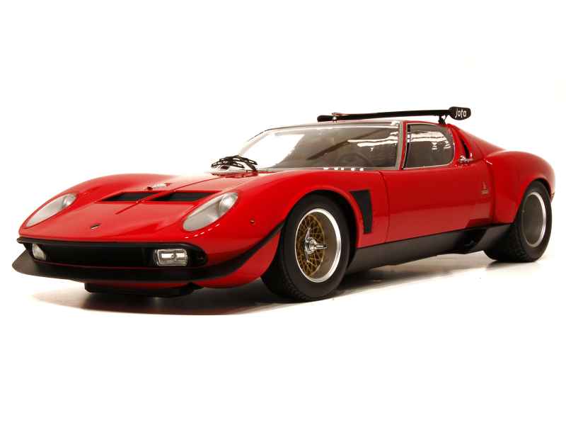 Kyosho 1/18 – Lamborghini Jota SVR – Rouge – Neuf En Boîte – Réf 08311WR