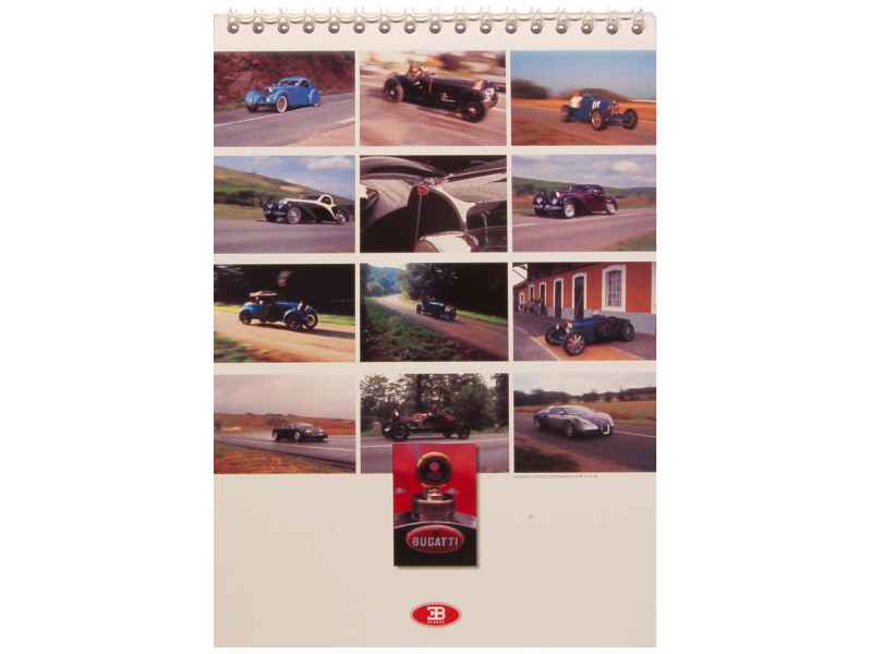 57751 Bugatti Calendrier 2009