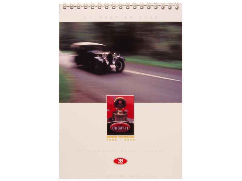 57751 Bugatti Calendrier 2009