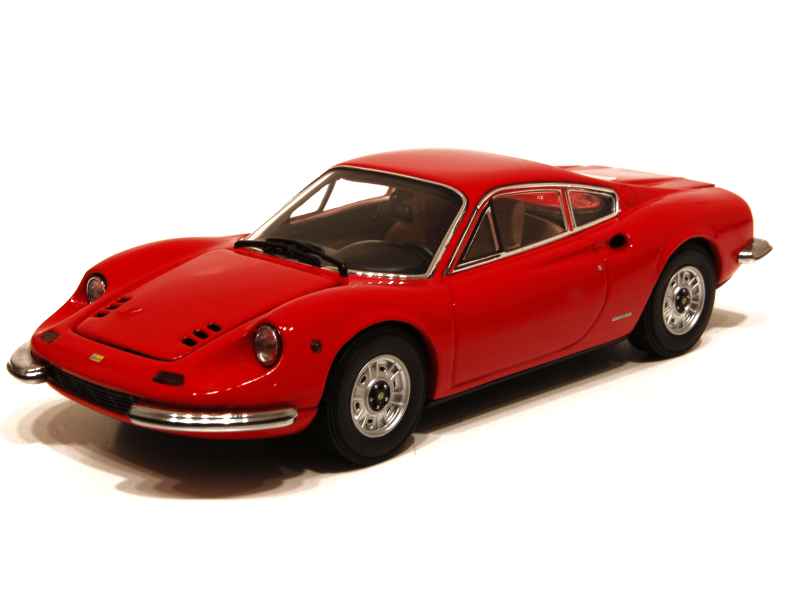 Diecast model cars Ferrari 246 1/18 Hot Wheels dino gt no.46 nart 24h le mans 1972