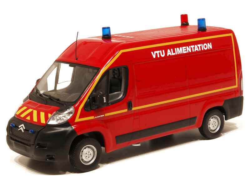 NOREV 1/43 - Citroën Jumper Blanc - Miniature Zamac En Boîte (Occasion)