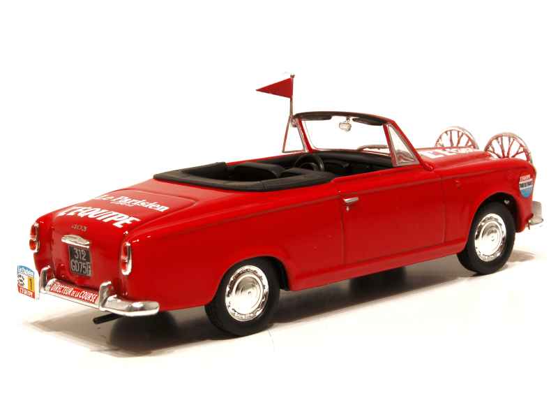 58165 Peugeot 403 Cabriolet Tour de France 1960