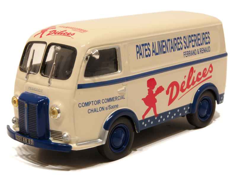 58510 Peugeot D3A Fourgon Délices