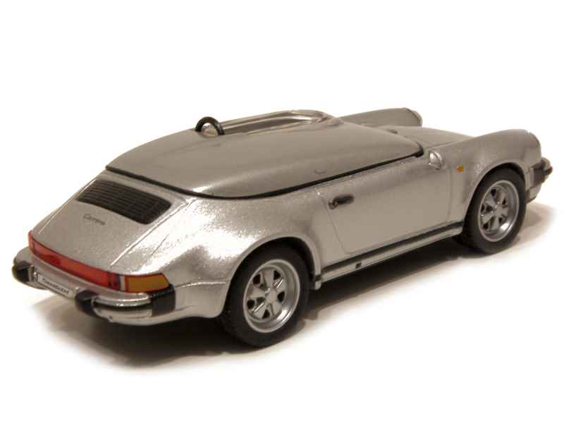 Miniature Porsche 911 Speedster Race 1987 Blanche, échelle 1/43, High Speed