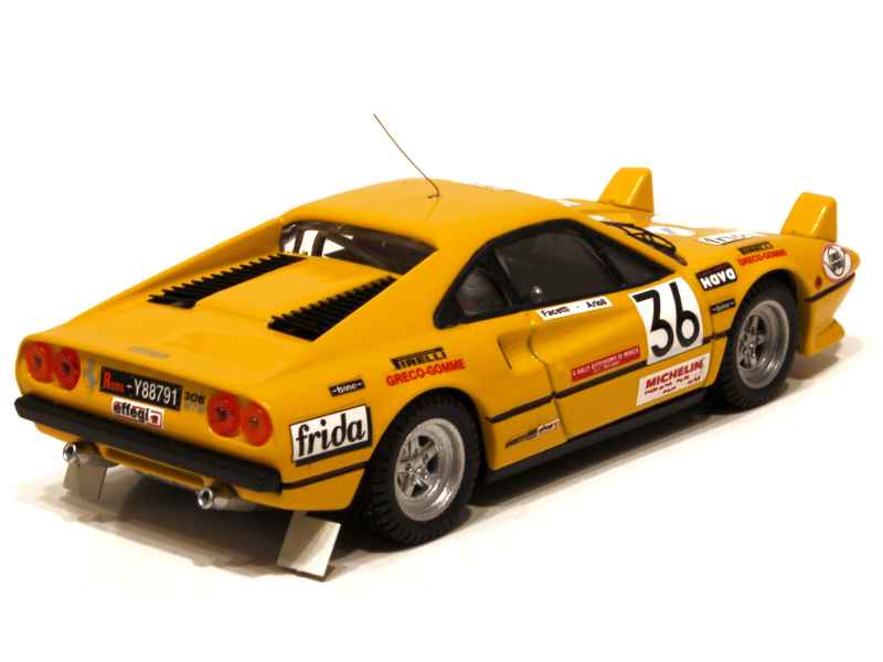 Miniature Ferrari 308 GTB Best 1:43 - N.2 Monza 1984, Modèle Moulé Neuf