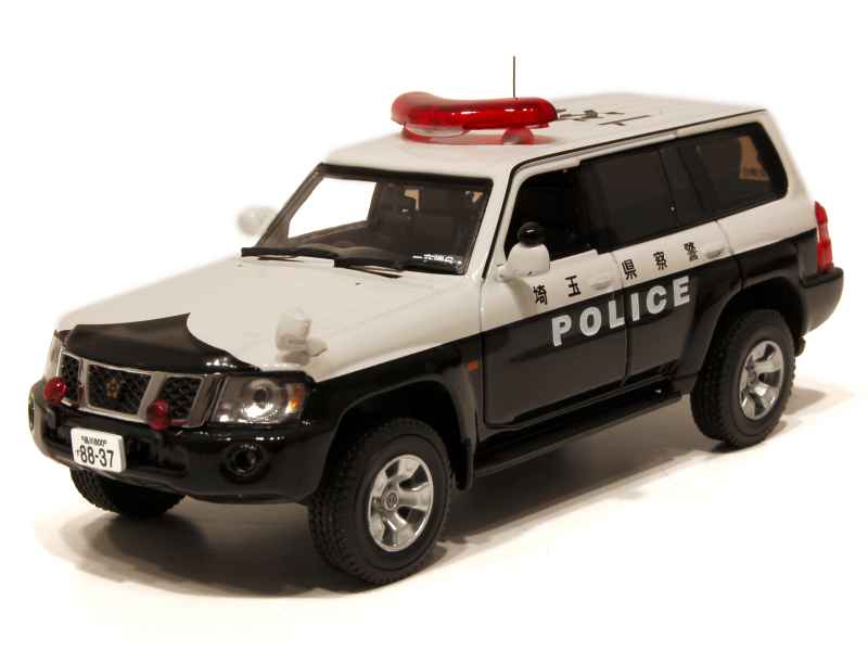 京商 J-Collection Nissan SAFARI 1/43 Nissan - Patrol Safari Police 2005 - J-collection - 1/43