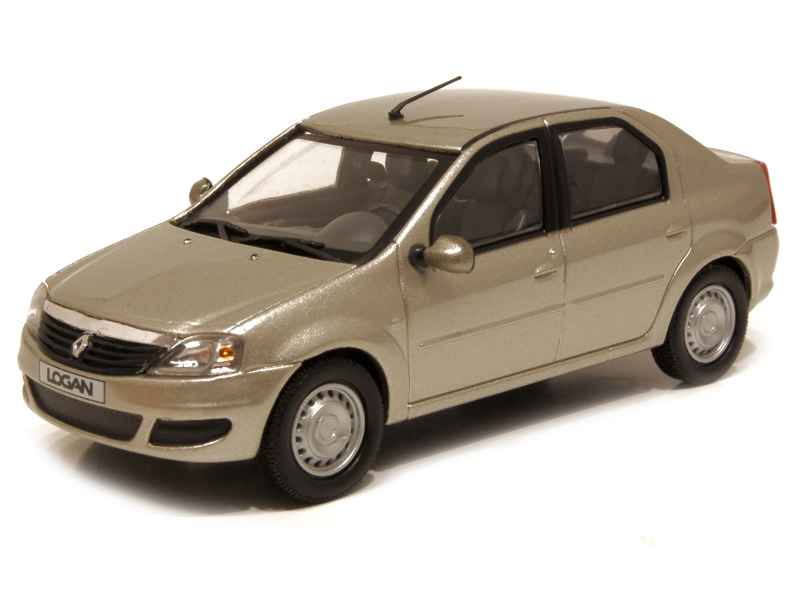 Miniature Voiture Renault Dacia Logan - Échelle 1/43 - KENG FAI TOYS - Gris