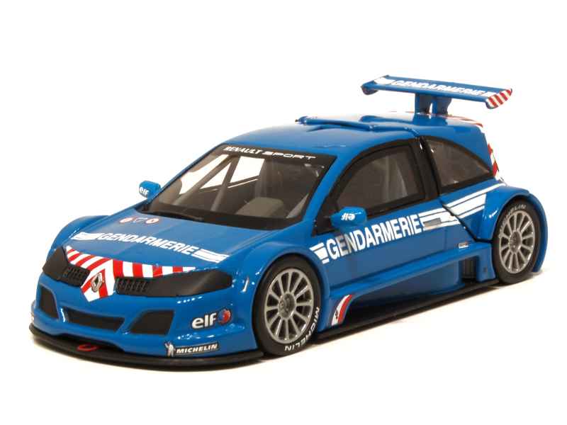 Miniature Renault Megane Trophy Norev 1/43 - Série Concept Car - Jaune - En Boîte