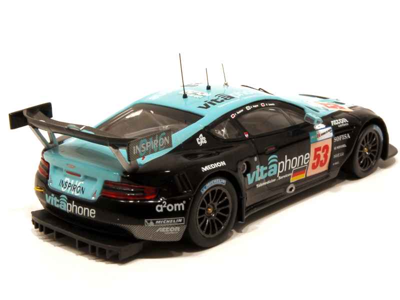 Die cast 1/43 Aston Martin DBR9 N100 24H Le Mans 2007 by Ixo - Dak Mantova sas