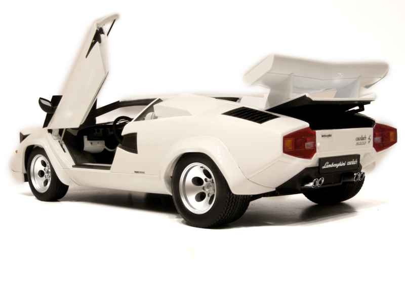 Maquette Lamborghini Countach 5000S Blanche – Échelle 1/12 – Top Marques Résine – KK Scale