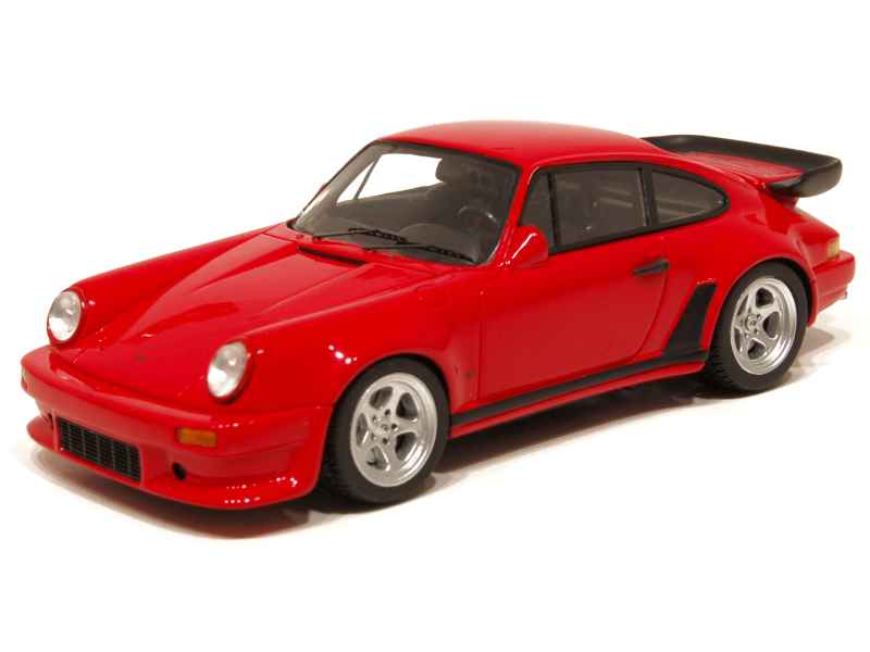 Porsche 911 RUF RCT EVO Coupé 1992 blue 1/43 Spark S0735
