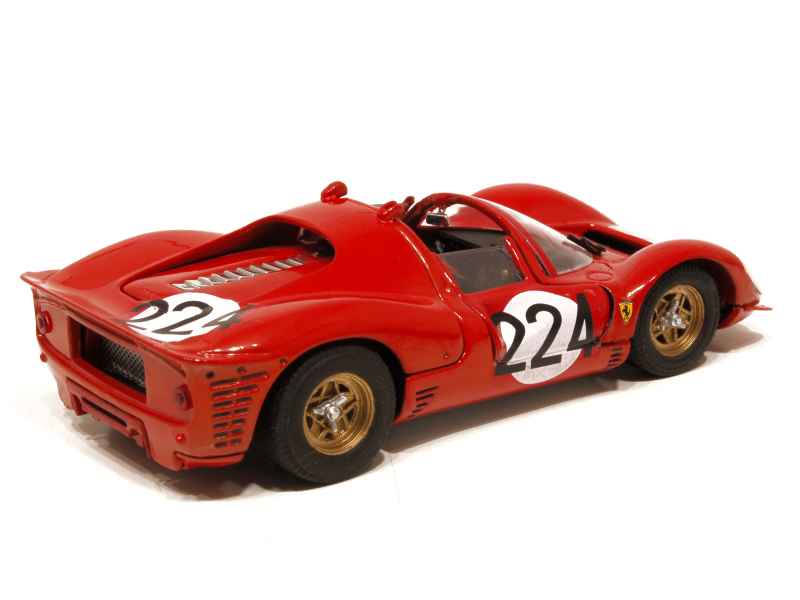 Miniature Ferrari 330 P4 Spa N°24 – Universal Hobbies 1/18 – Occasion