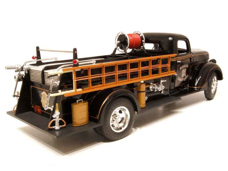 Ford - Fire Truck Harley Davidson 1940 - Highway 61 - 1/16 - Autos Ford - Fire Truck Harley Davidson 1940 - Highway 61 - 1/16 - Autos