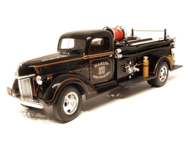 スーパーセール期間限定 Fire - Ford Truck 1/16 - 61 Highway - 1940 Davidson Harley 自動車