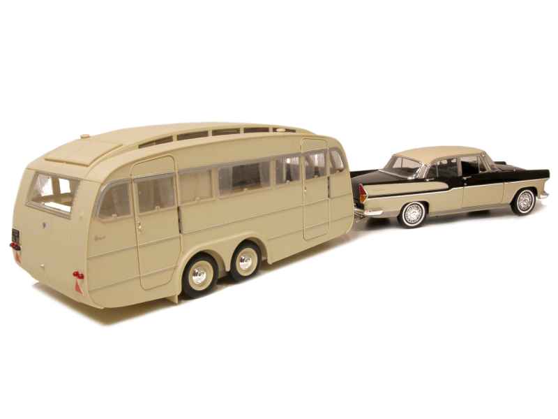 60077 Simca Chambord/ Caravane Hénon 1958