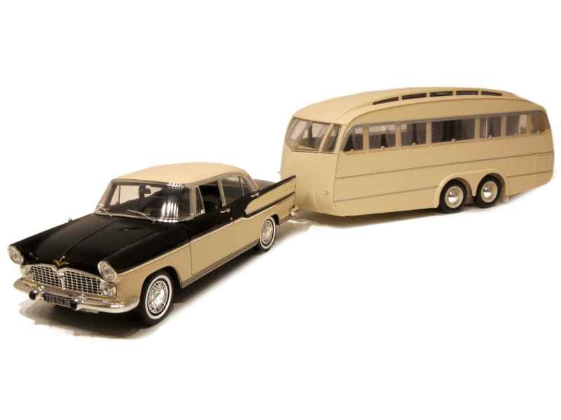 60077 Simca Chambord/ Caravane Hénon 1958
