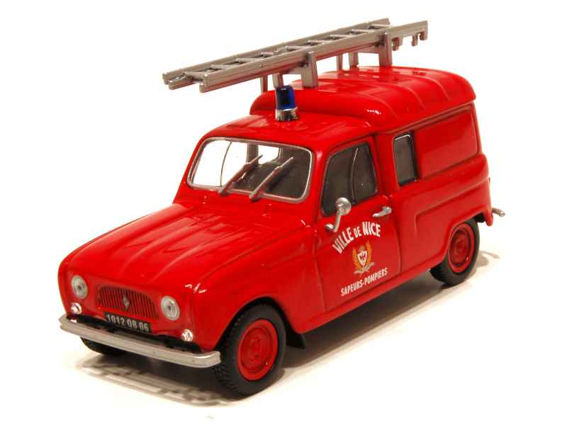 60217 Renault R4 Fourgonnette Pompiers 1965