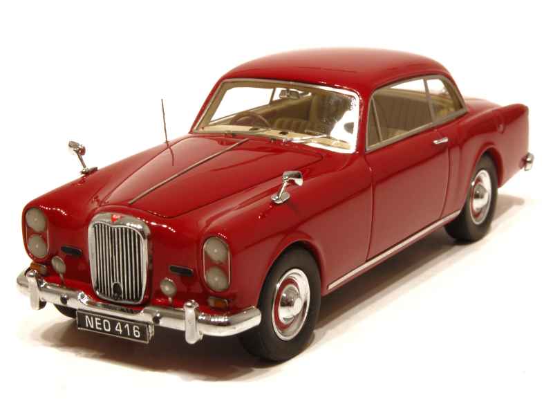 CULT MODELS ALVIS TE21 Dhc Cabriolet Ouvert 1963 Rouge En 1/18 Échelle