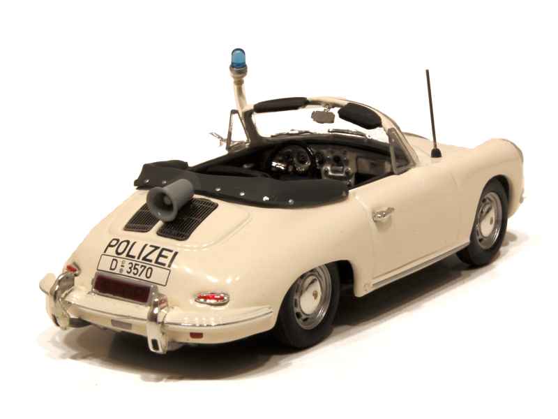 60313 Porsche 356C Cabriolet Police 1965