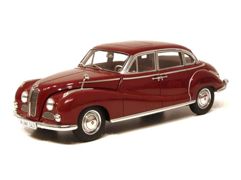 ミニカー autoart BMW 502 2.6 LUXUS BMW 502 2.6 Luxus Super Silver AUTOart 1/18 Model Car