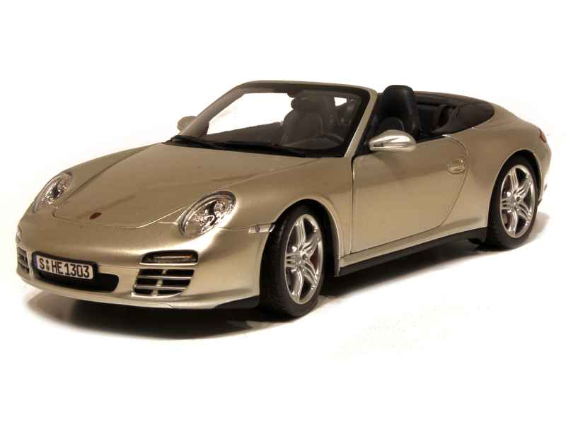 Porsche 911 997 Carrera 2004 Blanche Norev 1/43 - Atlas 7114014