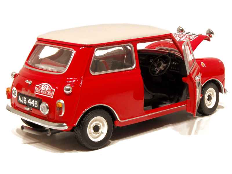 Morris Mini Cooper S 1965 – Vainqueur Monte-Carlo – Kyosho 1/18 Métal
