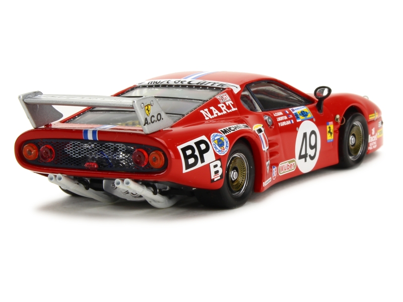 BEST MODEL BEST9671 1/43 Ferrari 512BB LM Le Mans 24 Hours 1981 #47 Winner